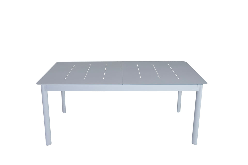 Outdoor Folding Dinning Table & Chair Set - White (Seater 6-8)