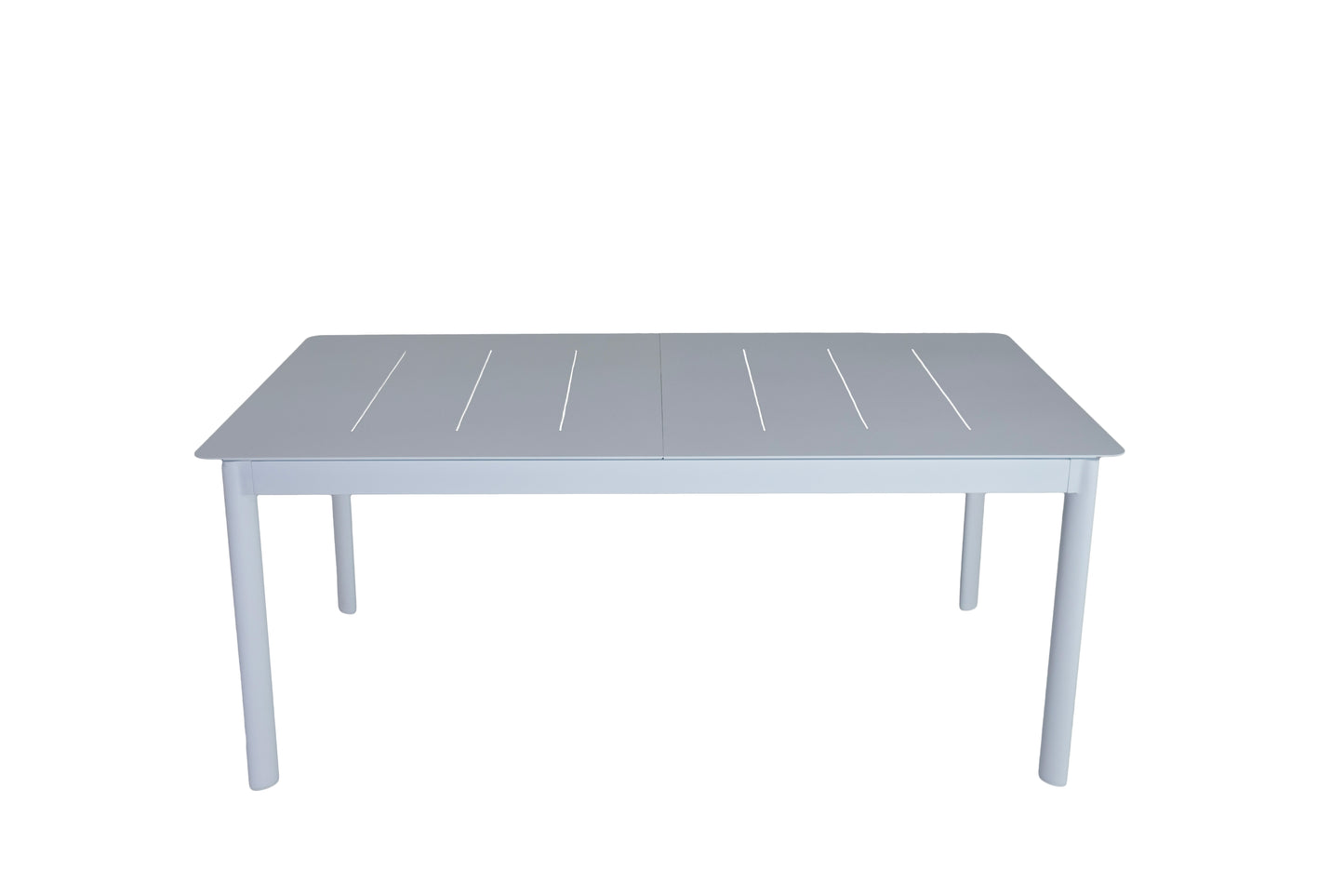 Outdoor Folding Dinning Table & Chair Set - White (Seater 6-8)