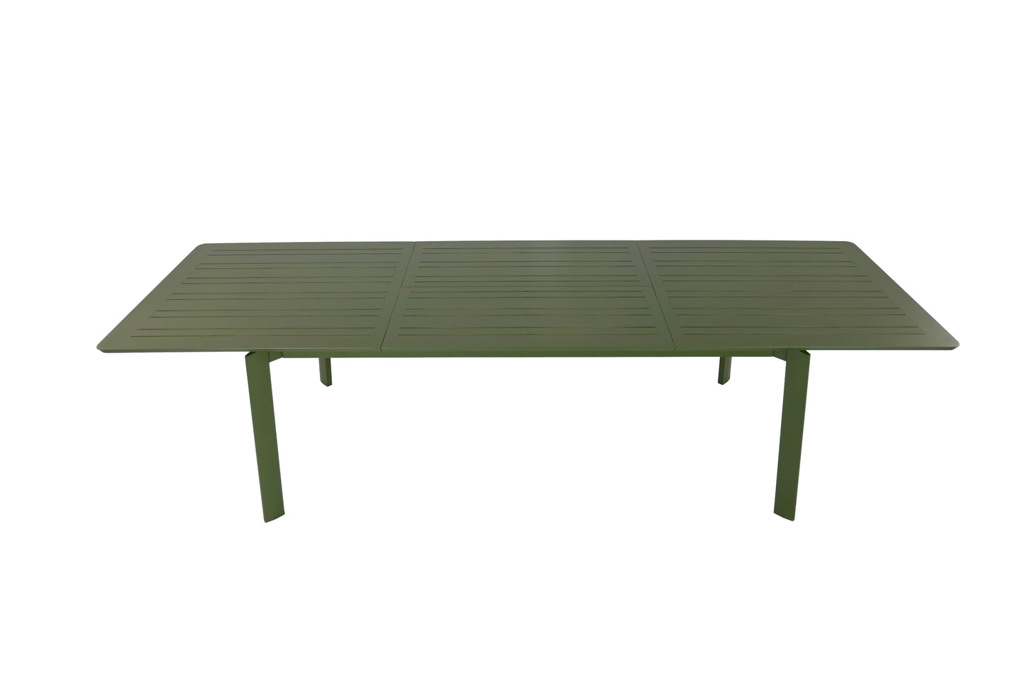 Outdoor Folding Dinning Table & Chair Set - Green (Seater 8-10)