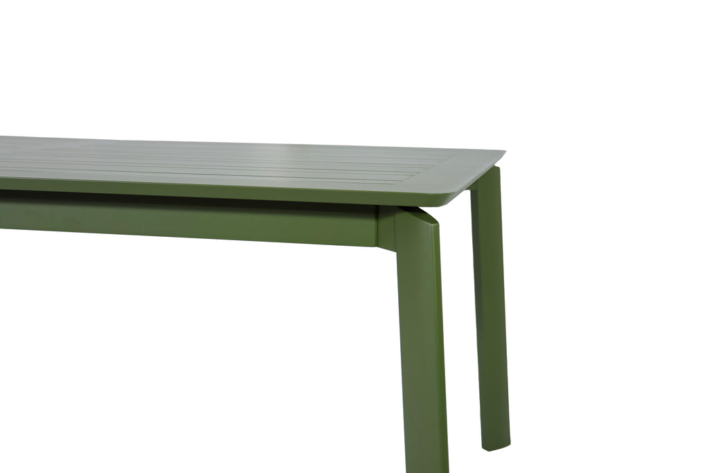 Outdoor Folding Dinning Table & Chair Set - Green (Seater 8-10)